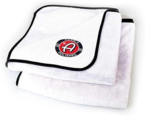 Ултра кадифен крпа за сушење на Адам - ​​крпа за чистење на микрофибер за детали за автомобили, сушење и миење автомобили | Мека крпа за
