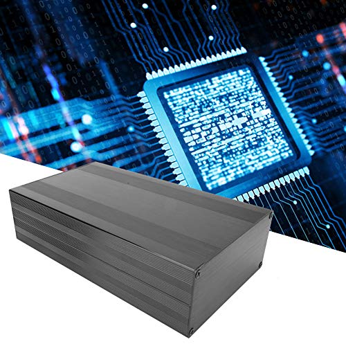 Кутија за прицврстување на кутијата за ладење на алуминиум, цврста засилувач GPS оксид алуминиумска кутија