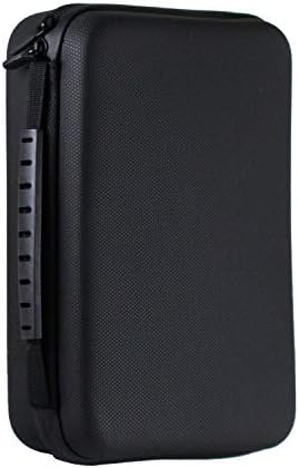 Navitech Black Heavy Duty Rugged Action Camera Thard Case/Cover компатибилен со Sony DSC-RX0 | Sony FDR-X1000V | HDR-AS200V | Sony