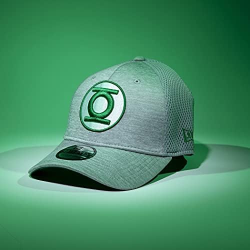 Симбол на зелена фенер, сива сенка Техника Нова ера 39 -тиот опремена капа Мал/Среден