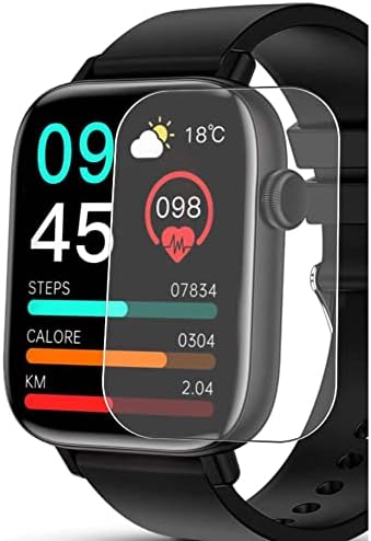 Puccy 3 Пакет Заштитник На Екранот, компатибилен Со Megnut T49 1.9 Паметен Часовник smartwatch Tpu Филм Чувар ( Не Калено Стакло