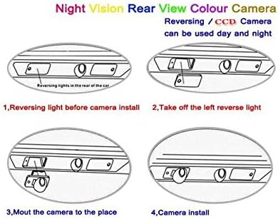 Обратна Резервна Камера / Камера За Паркирање/HD CCD RCA NTST PAL/Ламба За Регистарски Таблички OEM За VOLVO XC60 T5 2011~2014