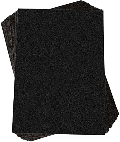 Гилдекс Црн Сјај Картон 20 Парчиња-Двострана Црна Картонска Хартија-Совршена За Самостојни Проекти, Украси, Уметности &засилувач;