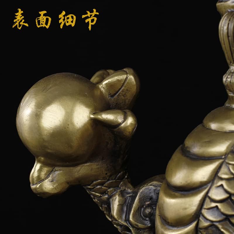 龙 摆件 中式 黄铜 青龙 汉龙 十二 生 肖龙 家居 装饰 招财 摆件