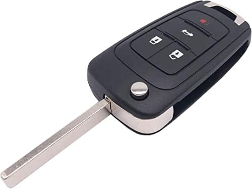 Замена на флип за преклопување на флип клуч за клучеви за клучеви за наслов за 2011 2011 2011 2014 Chevy Cruze Malibu Camaro Equinox Equinox