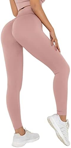 Корозиерски женски слаби стомаци за контрола на јога панталони со високи тренинзи со високи половини
