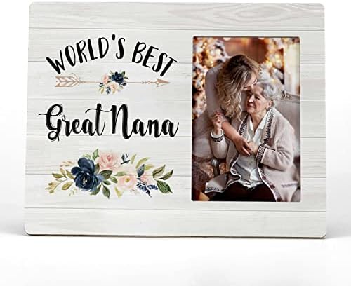 Најдобрата одлична рамка за слики на Фондканион во светот на Нана, одлична баба на Нана баба Денот на мајката Рамки за слики, голема баба подароци