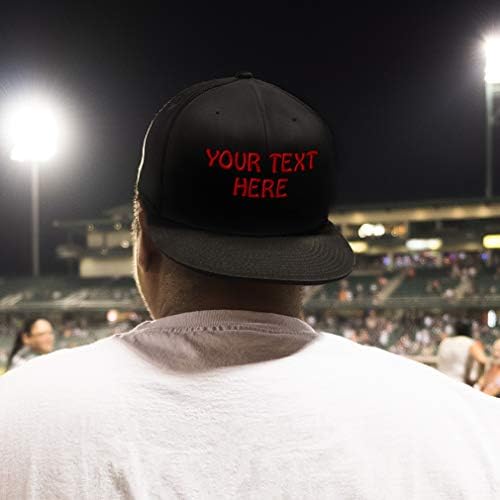 Капчиња за Snapback за мажи и жени, обичај персонализиран текст, стан на сметка за бејзбол капа