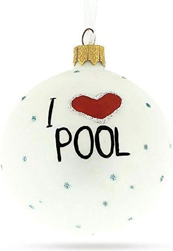 Сакам божиќен украс на базен/билијард 3,25 инчи