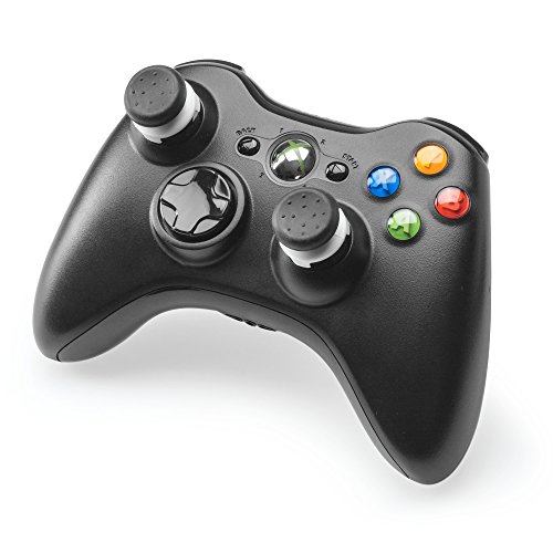 Контролфрик Класик За PlayStation 3 и Xbox 360 Контролер | Перформанси Палци | 2 Високи Конкавни | Црни