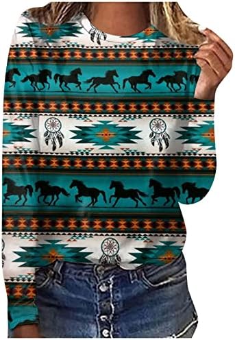Меки џемпери за жени лажичка на вратот Среќни Божиќни маици Дебели класични џемпери за џемпери за жени