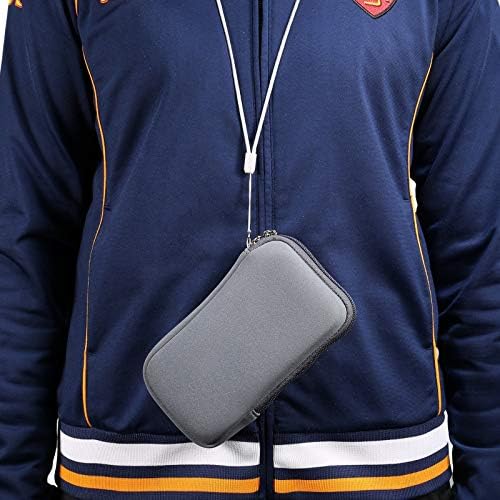 Копчиња за носач на носач, неопренови телефонски ракав, 6,1 инчен универзален мобилен торбичка мобилна торба мобилна торба со патент