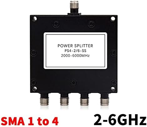 Делител на моќност на SMA RF MicroStrip Една точка на сигнал со висока фреквенција 2-6G Комбинер за напојување 1 парчиња