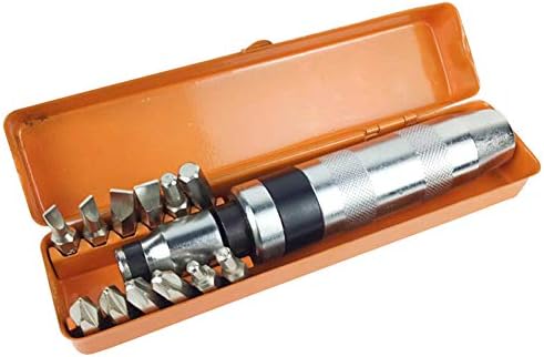 Шрафцигер 13 парчиња/постави трајни анти -корозија хром -ванадиум челик поправка алатка за завртки бит на удар на возачот Висока цврстина