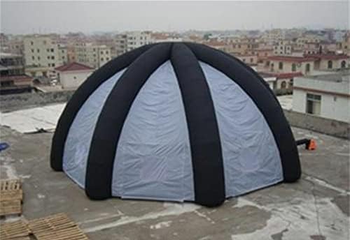 Надувување на комерцијални свадбени настани за кампување во дворот на тревници за внатрешен двор, купола шатор x 20ft.)