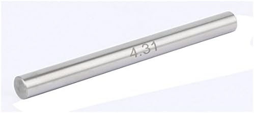 Aexit 4.31 мм Диа Дебеломер +/-0.001 мм Толеранција GCR15 Цилиндрични Игла Мерач Бирање Дебеломер Алатка За Мерење