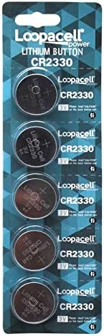 LOOPACELL 15 Вистински CR2330 3v Литиум 2330 Монета Батерии Свежо Спакувани