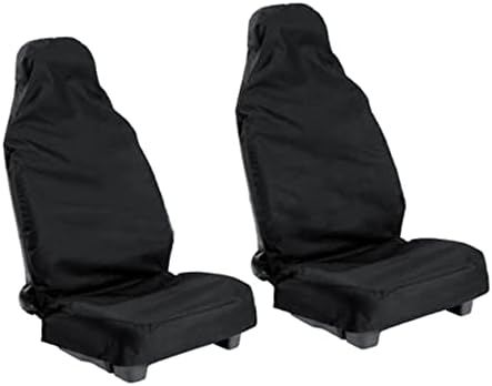 Favomoto 2pcs заштитник на седиштето за автомобили автоматско седиште покрива црно седиште за автомобили заштитник на седиштето