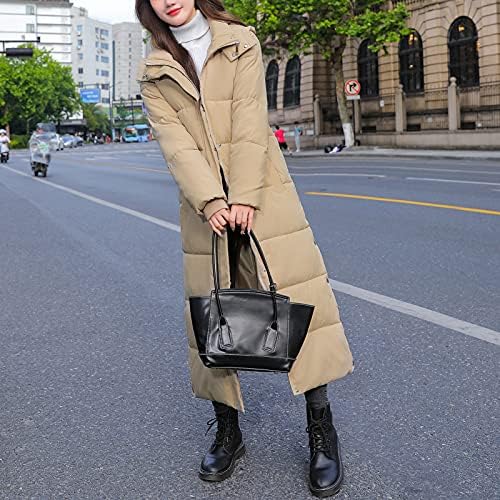 Зимски палто жени топла зимска палто цврста боја мода елегантна палто јакна задебелен памук јакна плус големина светло јакни