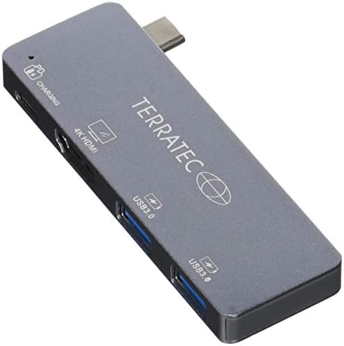 Terratec 251737 USB адаптер за тип Ц сива