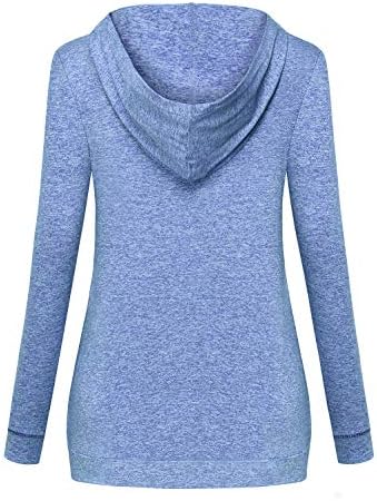 Misswor Womens Full Zip Up Athertic Hoodie Tops Tranchout Track јакни