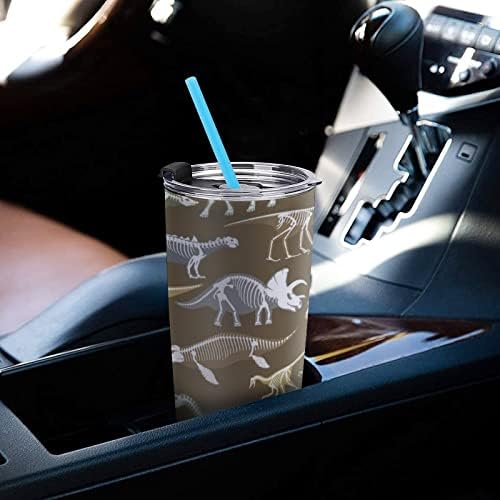 Диносауруси скелети пластични патувања кригла вакуум изолирани кафе чаша трајни автомобили чаша мода кафе кригла