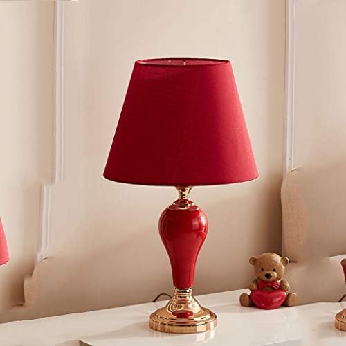 Црвена ламба за свадбени свадби haалеи, ламба во кревет во кревет, американска свадба, свадбена соба, долга светилка, среќна ламба,
