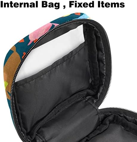 Торба За Складирање На Санитарни Салфетки Торбичка За Менструална Чаша Девојките Патуваат Организатор На Санитарни Влошки За Шминка Со Голем