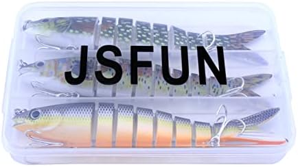 JSFUN риболов мами за бас -пастрмка пастрмка доживотно мали минијатури мулти споени врвни вода риба мамка слатководна солена