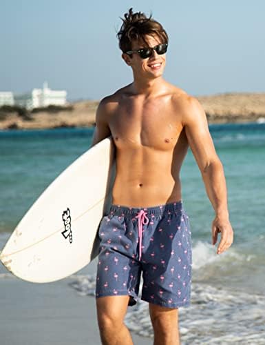 Не -ние мажи за пливање шорцеви ретро измиени брзо суво лесни шорцеви на плажа
