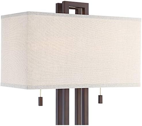 Посенини евра дизајн Госард модерна индустриска табела за ламба 30 висока бронзена кафеава отворена метал од бела правоаголна кутија сенка