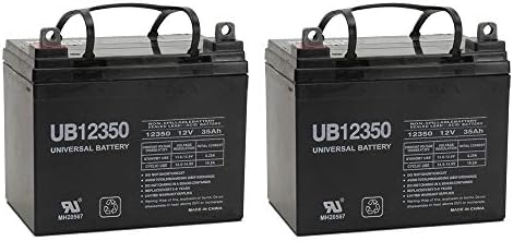 UB12350 12V 35AH PRIDE VICTORY AGM1234T Батерија за замена на скутерот - 2 пакет
