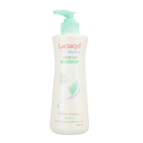Доверба на Lactacyd Дополнителна нега Активно свежо интимно чистење 325ml