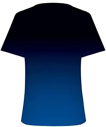 Ксиаксогул смешни кошули за печатење за жени копче надолу по Хенли врвови од шорцеви за замавни туники преголеми маици 2023 лето