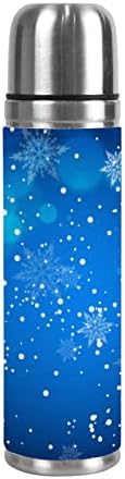 Вантасо Божиќ гроздобер цветни цвеќиња starsвезди снегулки шарени изолирани вакуум колба спортска изолација вода шише чаша чаша кригла
