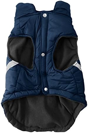 Littlearth unisex-Advult NHL Vancouver Canucks Pet Puffer Vest, Team Color, X-Small