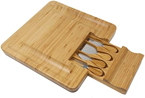 Крекер за табла со сирење од бамбус кагура, кој служи прибор за прибор за прибор за прибор за прибор за прибор за прибор за прибор за прибор