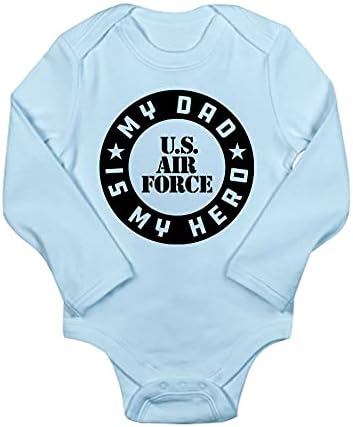 Кафепрес САД Воздухопловни сили, татко ми со долг ракав за бебиња за бебиња