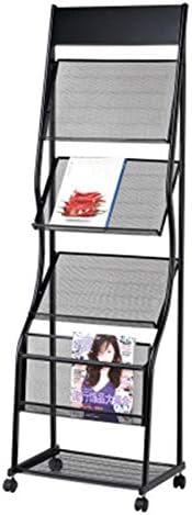 Списание за списанија Teerwere Rack Brochure Stand весникот решетката за решетки Rack Publicity Display Rack Single Page Rack Information Rack
