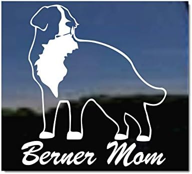 Бернер мама Бернез планинска кучиња винил прозорец декорална налепница за кучиња
