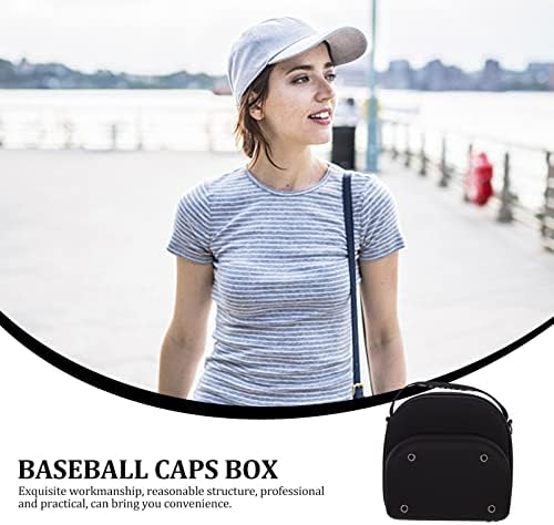Патување Случај Капа Случај Патување Бејзбол Капи Капи За Складирање Капи Организатор Кутија Капа Држач За Куфер Торба За Носење Со Лента За
