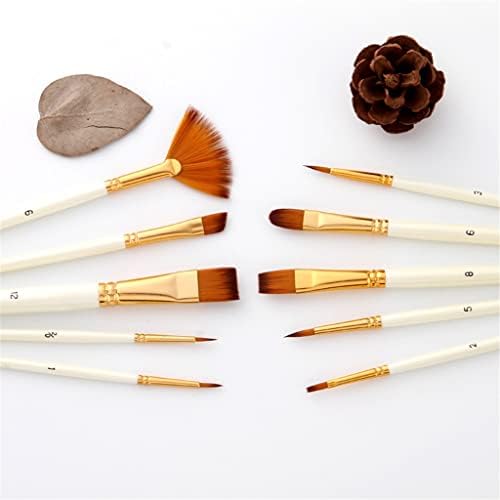 YFQHDD бакарна цевка Акварел Пен за сликарство Комбинација 12 видови мешано пенкало со материјали за линијата за куки во форма