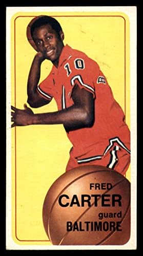 Кошарка НБА 1970-71 Топс 129 Фред Картер ВГ/Екс многу добар/одличен РЦ дебитант