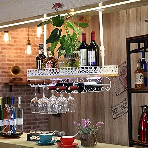 Вино -бар кабинет слободен рак за вино ， стаклени лавици за стакло, држач за матични софтвер, прилагодливи украси за висина, цврсто дрво решетката