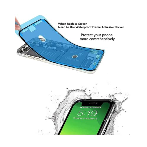 Ttimore Екран Водоотпорен Лепило за iPhone 13, 2Pack