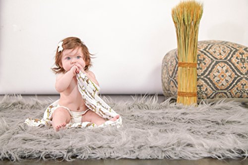 Babyеби за бебиња Адам и Елса органски свиленкаста мека муслинска памучна бамбус за момчиња и девојчиња - ексклузивни отпечатоци