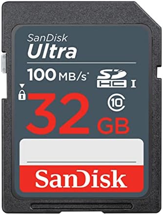 SanDisk 32gb Ултра SDHC UHS-Јас Мемориски Картички Со Солиден Случај За Складирање И Читач Пакет