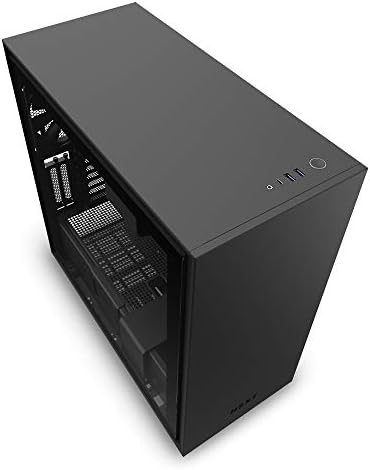 NZXT H710i-CA-H710 i-B1-ATX Средна Кула Компјутер Игри Случај-Пред I/O Usb Тип-C Порта-Брзо Ослободување Калено Стакло Страничен