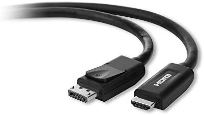 Белкин F2CD001B06-Е DisplayPort-Машки НА HDMI-Машки Кабел