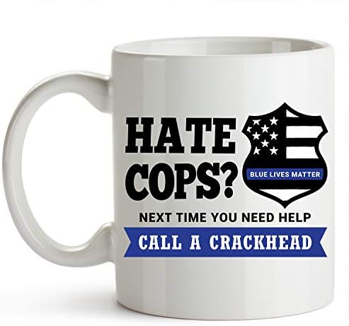 Јуник Дизајн Полициска Шолја За Кафе 11 Унца Пензиониран Полицаец Подароци За Дипломирање На Полициска Академија